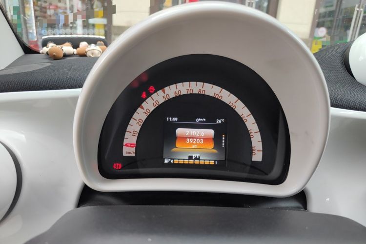 Used smart fortwo 2015 1.0L 52 kW Hardtop Passion Edition Instrument Cluster