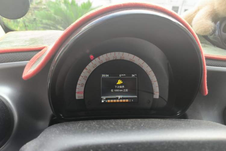 Used smart fortwo 2015 1.0L 52 kW Hardtop Passion Edition Instrument Cluster