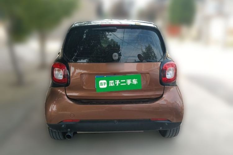 Used smart fortwo 2015 1.0L 52 kW Hardtop Passion Edition Rear