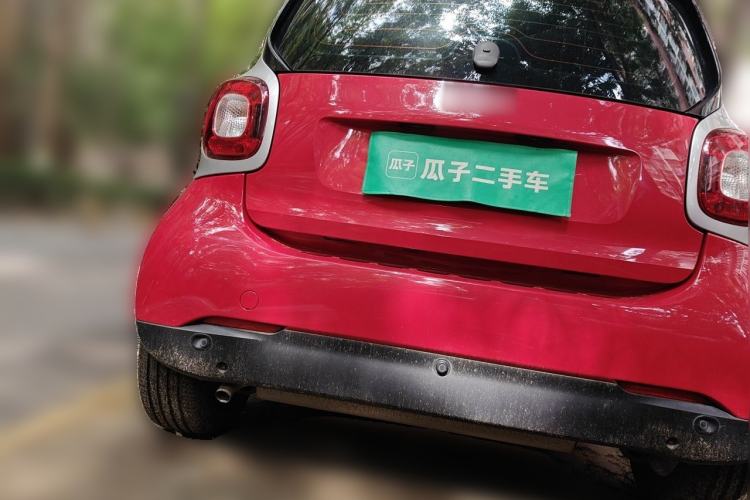 Used smart fortwo 2015 1.0L 52 kW Hardtop Passion Edition Rear
