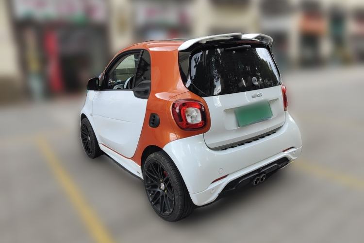 Used smart fortwo 2015 1.0L 52 kW Hardtop Passion Edition Rear Left 45 Deg