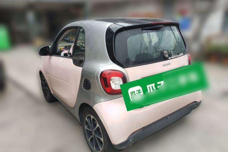 Used smart fortwo 2015 1.0L 52 kW Hardtop Passion Edition Rear Left 45 Deg