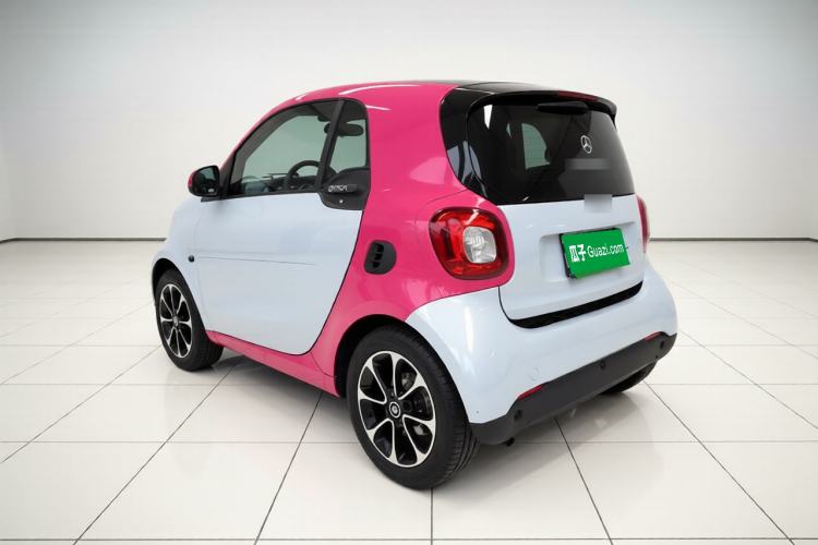Used smart fortwo 2015 1.0L 52 kW Hardtop Passion Edition Rear Left 45 Deg