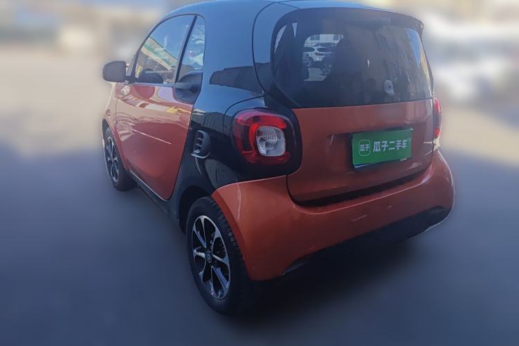Used smart fortwo 2015 1.0L 52 kW Hardtop Passion Edition Rear Left 45 Deg