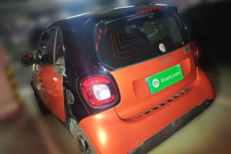 Used smart fortwo 2015 1.0L 52 kW Hardtop Passion Edition Rear Left 45 Deg