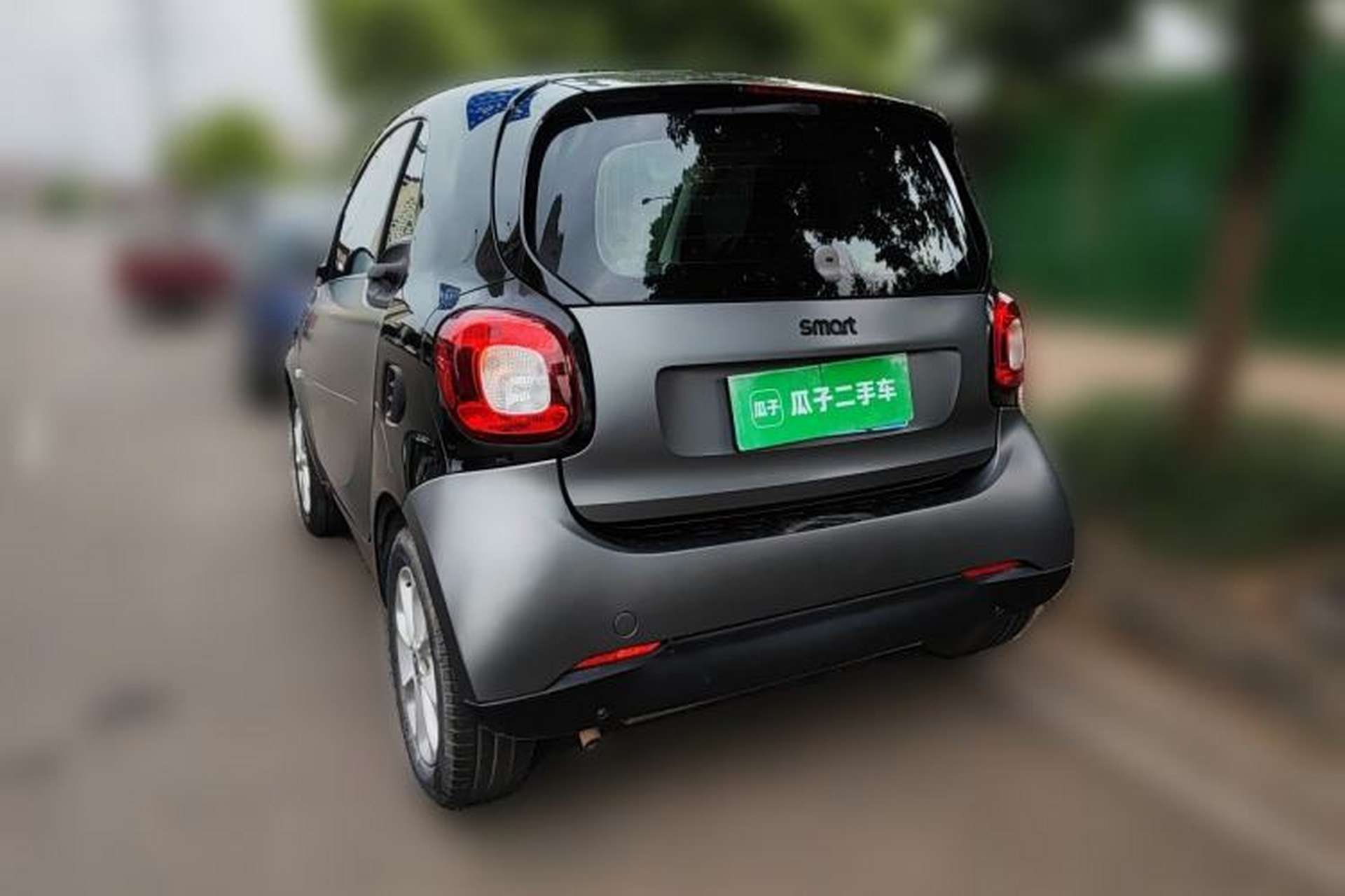 Used smart fortwo 2015 1.0L 52 kW hardtop Dynamic version Rear Left 45 Deg