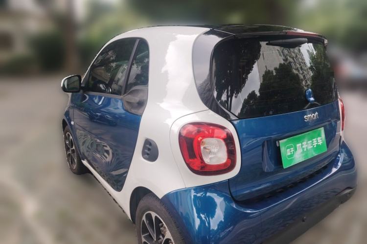 Used smart fortwo 2015 1.0L 52 kW Hardtop Passion Edition Rear Left 45 Deg