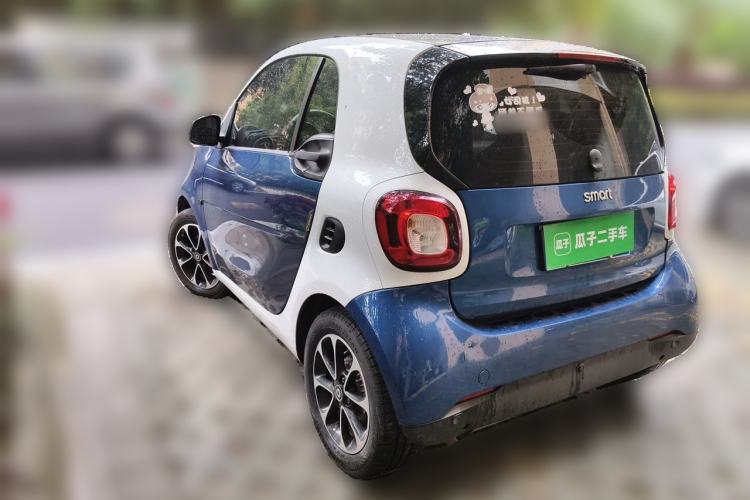 Used smart fortwo 2015 1.0L 52 kW Hardtop Passion Edition Rear Left 45 Deg
