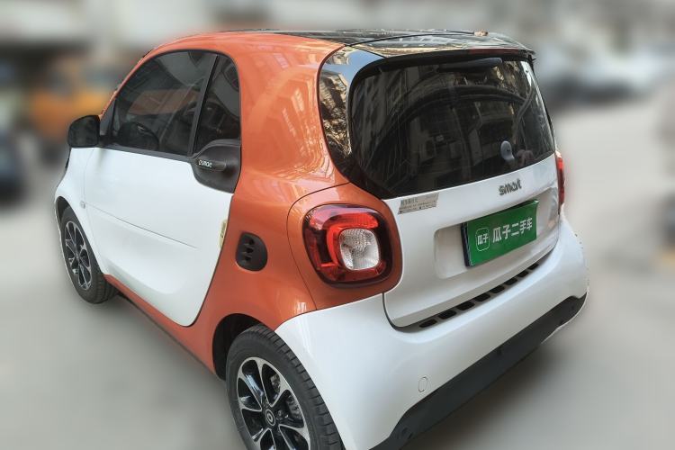 Used smart fortwo 2015 1.0L 52 kW Hardtop Passion Edition Rear Left 45 Deg