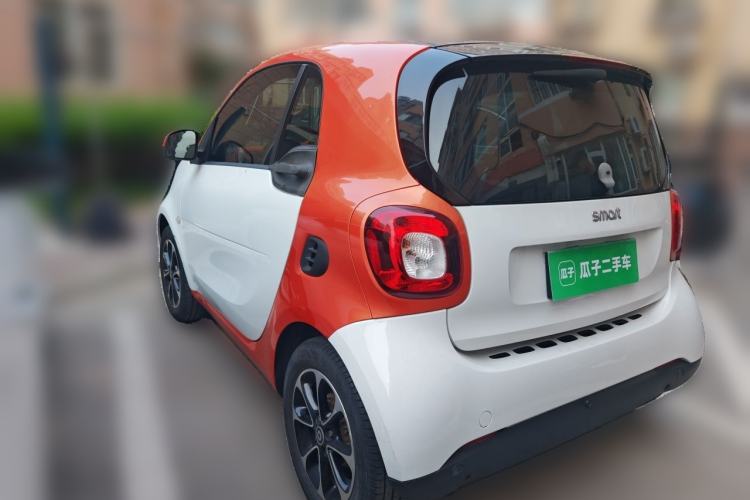 Used smart fortwo 2015 1.0L 52 kW Hardtop Passion Edition Rear Left 45 Deg