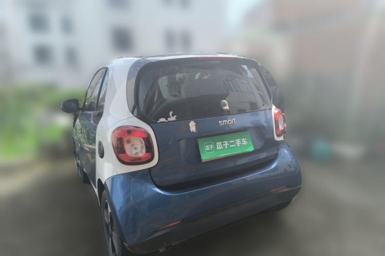 Used smart fortwo 2015 1.0L 52 kW Hardtop Passion Edition Rear Left 45 Deg