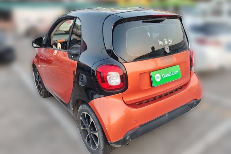 Used smart fortwo 2015 1.0L 52 kW Hardtop Passion Edition Rear Left 45 Deg