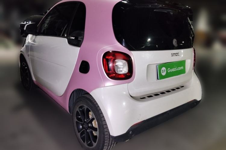 Used smart fortwo 2015 1.0L 52 kW Hardtop Passion Edition Rear Left 45 Deg