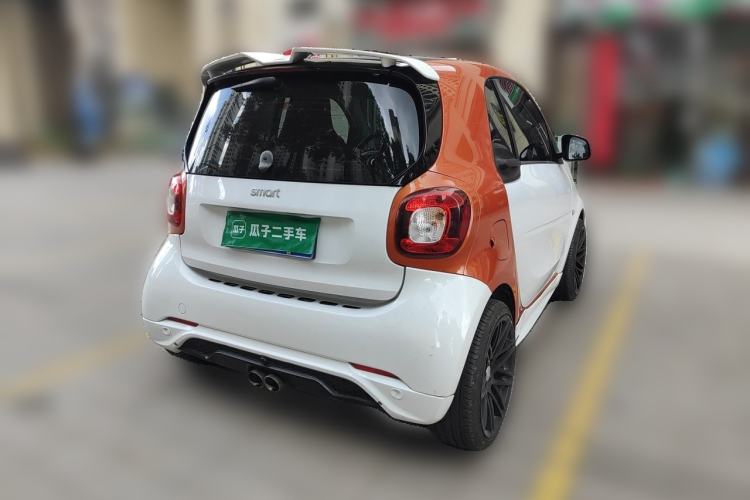 Used smart fortwo 2015 1.0L 52 kW Hardtop Passion Edition Rear Right 45 Deg