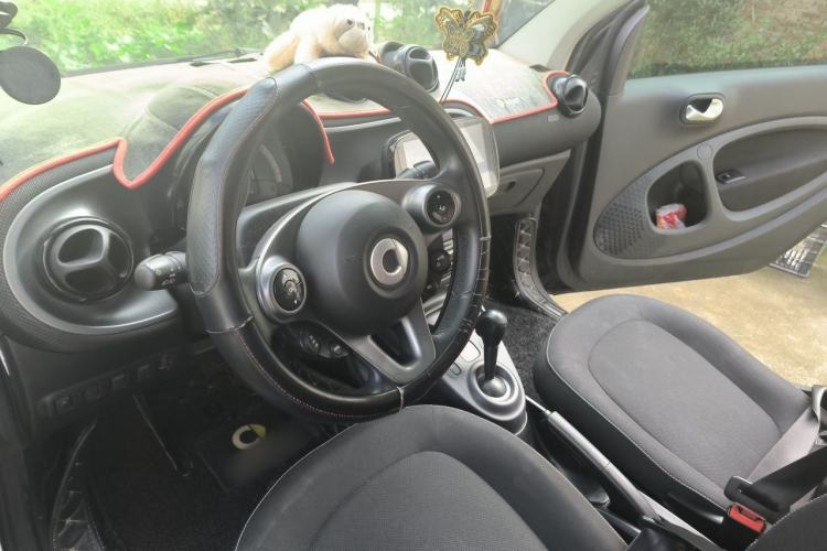Used smart fortwo 2015 1.0L 52 kW Hardtop Passion Edition Steering Wheel