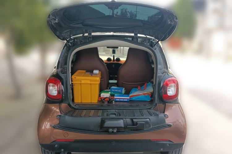 Used smart fortwo 2015 1.0L 52 kW Hardtop Passion Edition Trunk