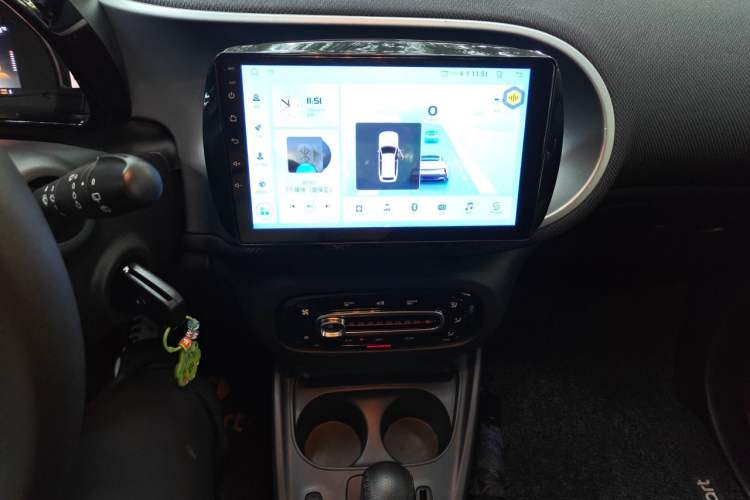 Used smart fortwo 2015 1.0L 52 kW Hardtop Passion Edition Audio And AC Panel