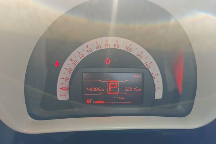 Used smart fortwo 2015 1.0L 52 kW hardtop Dynamic version Instrument Cluster