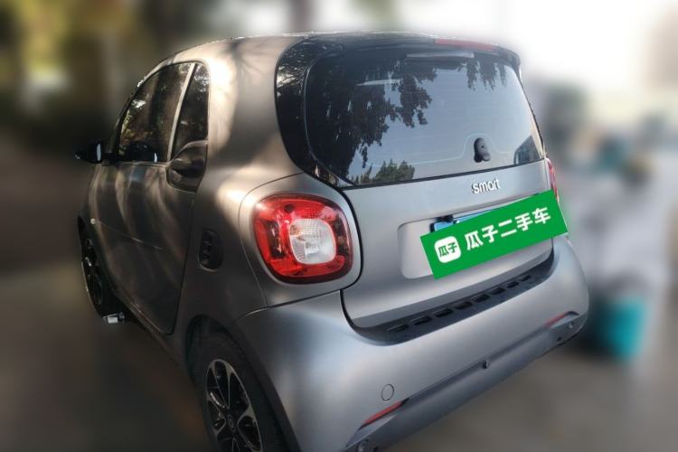 Used smart fortwo 2015 1.0L 52 kW Hardtop Passion Edition Rear Left 45 Deg