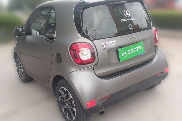 Used smart fortwo 2015 1.0L 52 kW Hardtop Passion Edition Rear Left 45 Deg