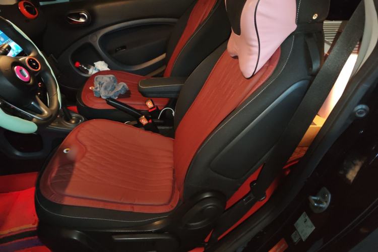 Used smart fortwo 2015 1.0L 52 kW Hardtop Passion Edition Left Rear Seat