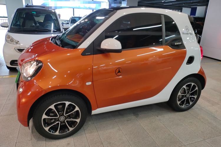 Used smart fortwo 2015 1.0L 52 kW Hardtop Passion Edition Left Side