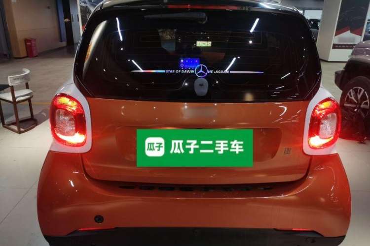 Used smart fortwo 2015 1.0L 52 kW Hardtop Passion Edition Rear