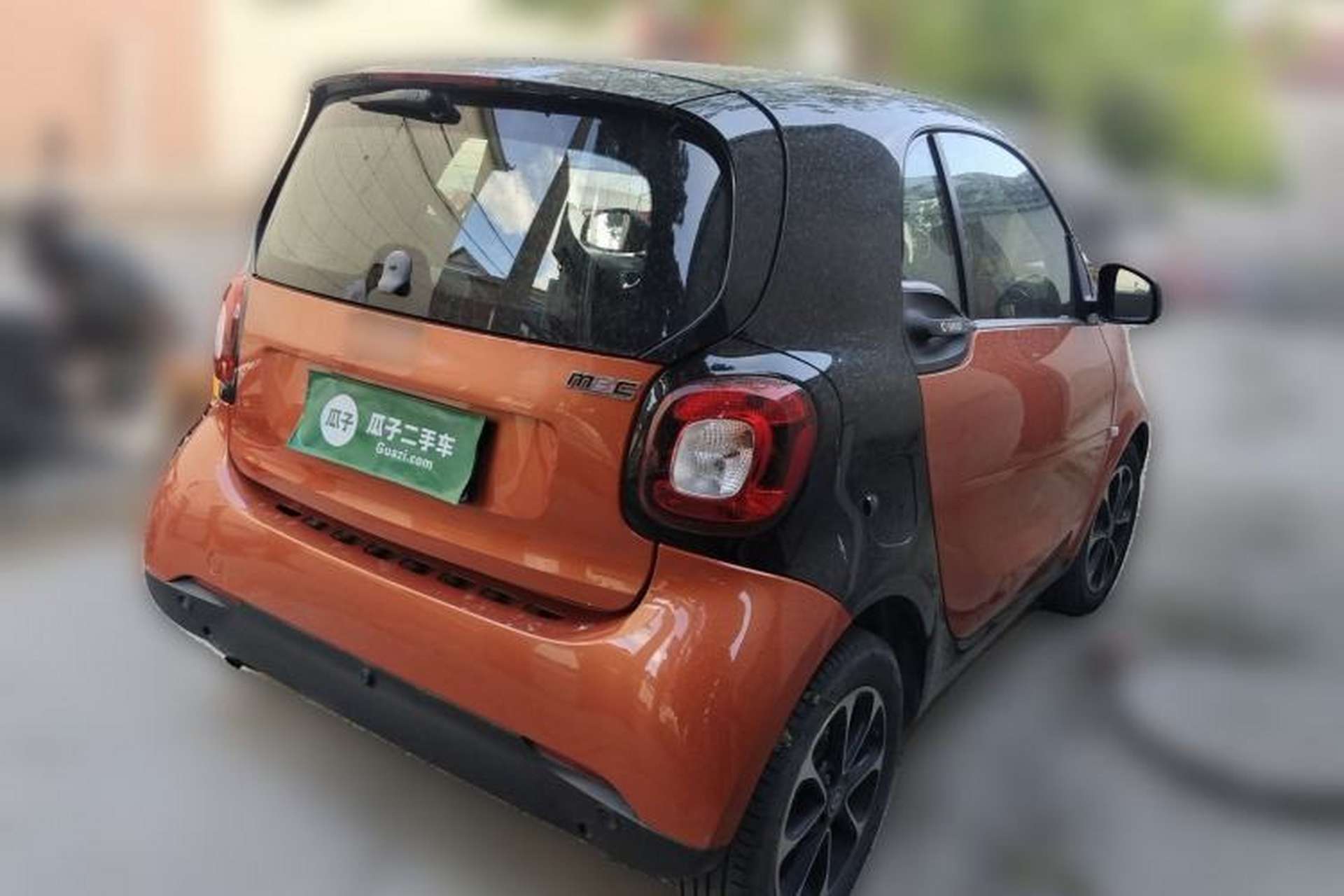 Used smart fortwo 2015 1.0L 52 kW Hardtop Passion Edition Rear Right 45 Deg