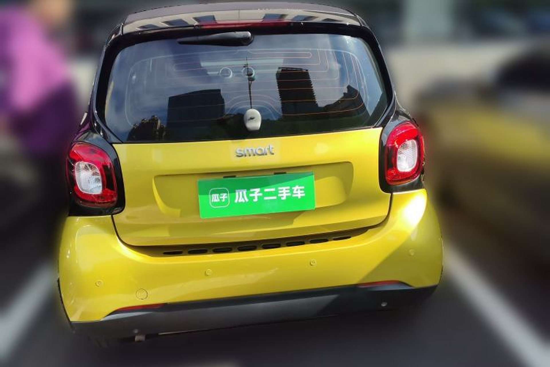 Used smart fortwo 2015 1.0L 52 kW hardtop Dynamic version Rear