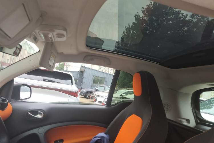 Used smart fortwo 2015 1.0L 52 kW Hardtop Passion Edition Headliner