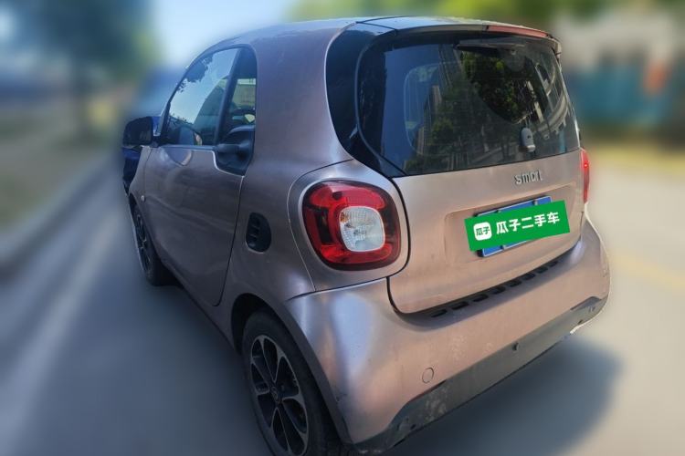 Used smart fortwo 2015 1.0L 52 kW Hardtop Passion Edition Rear Left 45 Deg