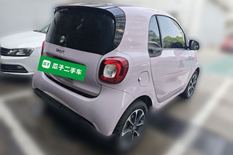 Used smart fortwo 2015 1.0L 52 kW Hardtop Passion Edition Rear Right 45 Deg