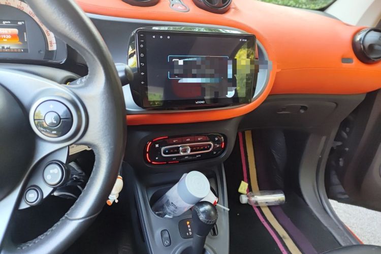Used smart fortwo 2015 1.0L 52 kW Hardtop Passion Edition Audio And AC Panel