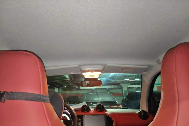 Used smart fortwo 2015 1.0L 52 kW hardtop Dynamic version Headliner
