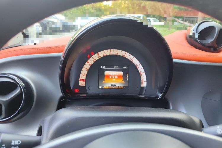Used smart fortwo 2015 1.0L 52 kW Hardtop Passion Edition Instrument Cluster