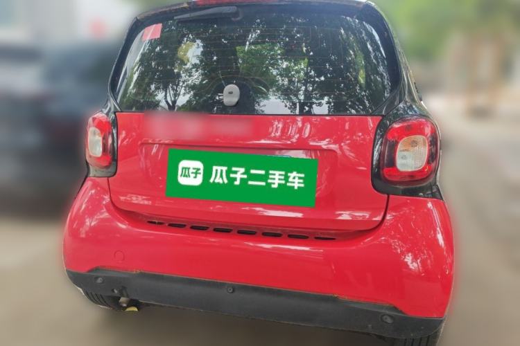 Used smart fortwo 2015 1.0L 52 kW Hardtop Passion Edition Rear