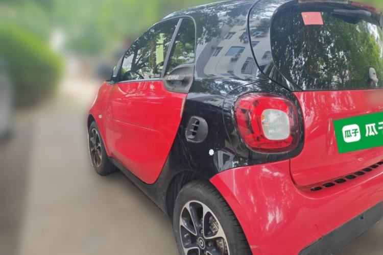 Used smart fortwo 2015 1.0L 52 kW Hardtop Passion Edition Rear Left 45 Deg