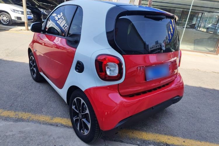 Used smart fortwo 2015 1.0L 52 kW Hardtop Passion Edition Rear Left 45 Deg