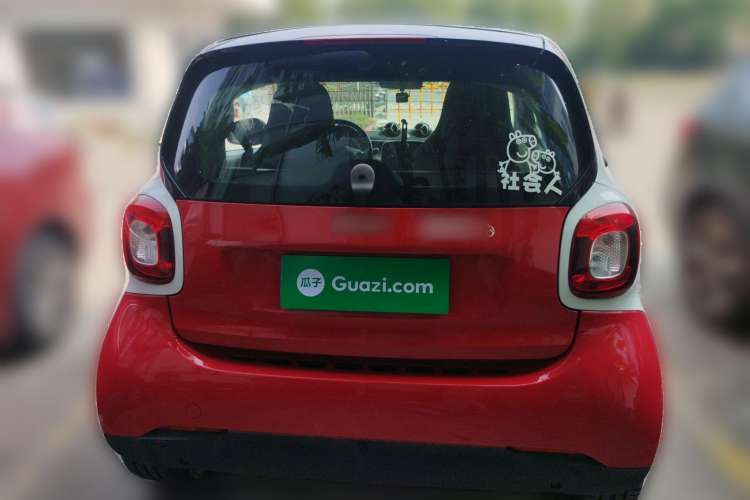 Used smart fortwo 2015 1.0L 52 kW Hardtop Passion Edition Rear