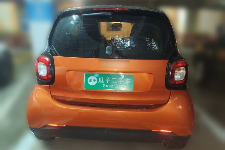 Used smart fortwo 2015 1.0L 52 kW Hardtop Passion Edition Rear