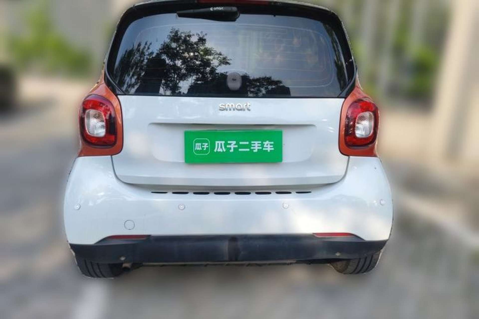 Used smart fortwo 2015 1.0L 52 kW hardtop Dynamic version Rear