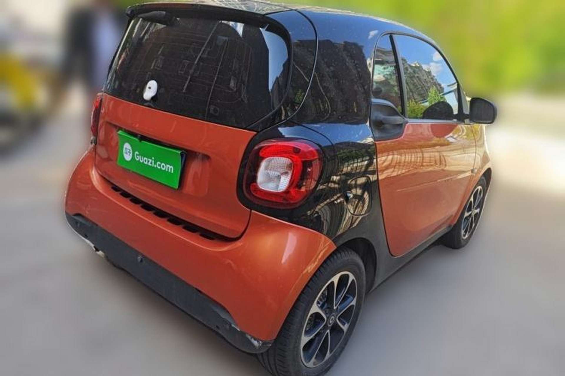 Used smart fortwo 2015 1.0L 52 kW Hardtop Passion Edition Rear Right 45 Deg