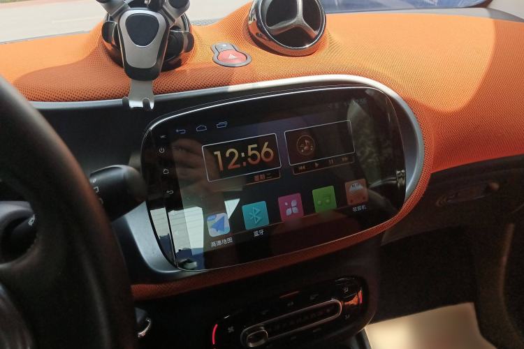 Used smart fortwo 2015 1.0L 52 kW Hardtop Passion Edition Audio And AC Panel