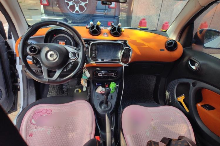 Used smart fortwo 2015 1.0L 52 kW Hardtop Passion Edition Center Console