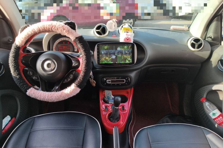 Used smart fortwo 2015 1.0L 52 kW hardtop Dynamic version Center Console