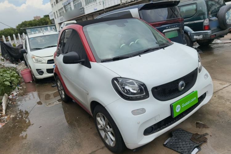 Used smart fortwo 2015 1.0L 52 kW hardtop Dynamic version Front Right 45 Deg