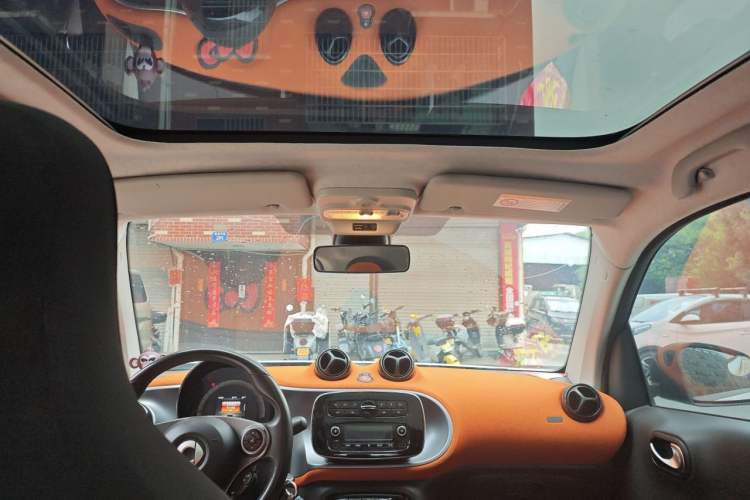 Used smart fortwo 2015 1.0L 52 kW Hardtop Passion Edition Headliner