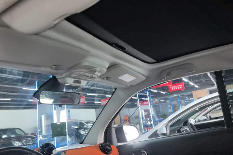 Used smart fortwo 2015 1.0L 52 kW Hardtop Passion Edition Headliner