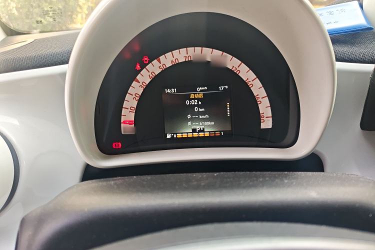 Used smart fortwo 2015 1.0L 52 kW Hardtop Passion Edition Instrument Cluster