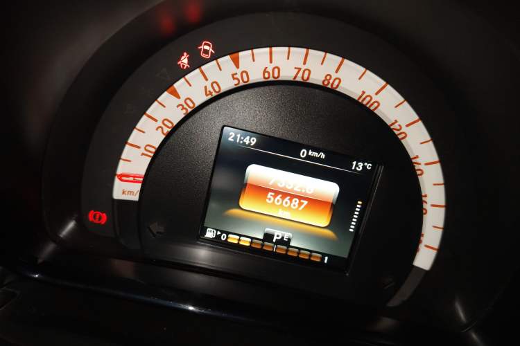 Used smart fortwo 2015 1.0L 52 kW Hardtop Passion Edition Instrument Cluster